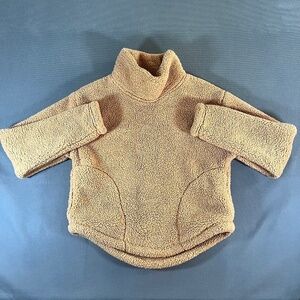 All In Motion Tan Fleece Pullover Sweatshirt Woman’s Size XS All In Motion